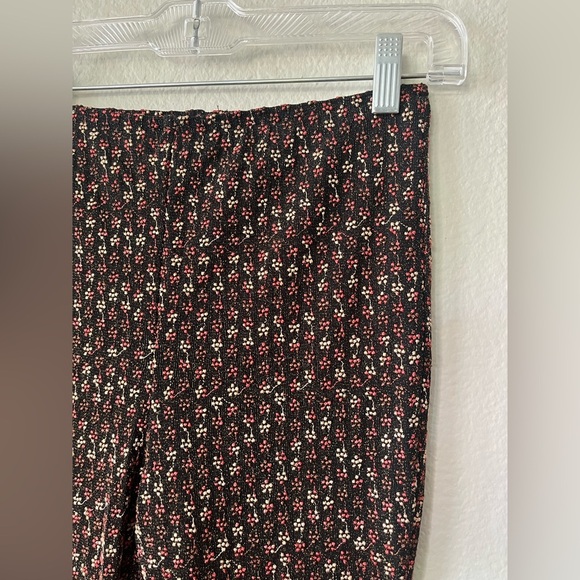 Free People Party Pull On Floral Embroidered Flared Pants in Women’s Size XS - Picture 5 of 15